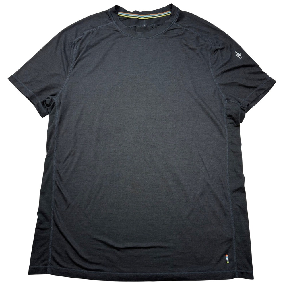 Smartwool Mens Merino 150 Short Sleeve Base Layer Shirt Black Large Hiking